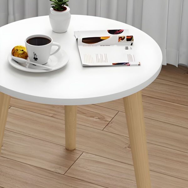 Charming Small Round Table – Compact and Stylish Design for Any Room - Imagen 2