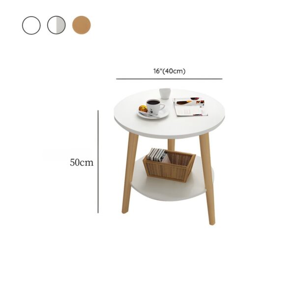 Charming Small Round Table – Compact and Stylish Design for Any Room - Imagen 4