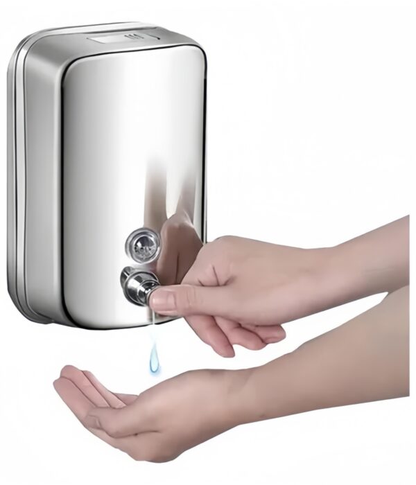 Premium Stainless Steel Soap Dispenser – Sleek, Durable & Elegant for Your Kitchen or Bathroom - Imagen 6