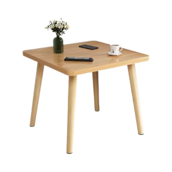 Small Square Table | Modern minimalist design, a multifunctional table for the living room, study, and office. - Imagen 2