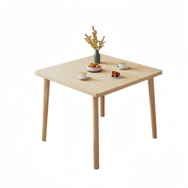 Small Square Table | Modern minimalist design, a multifunctional table for the living room, study, and office. - Imagen 13