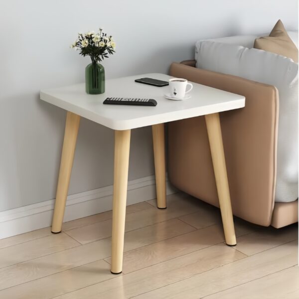 Small Square Table | Modern minimalist design, a multifunctional table for the living room, study, and office. - Imagen 5