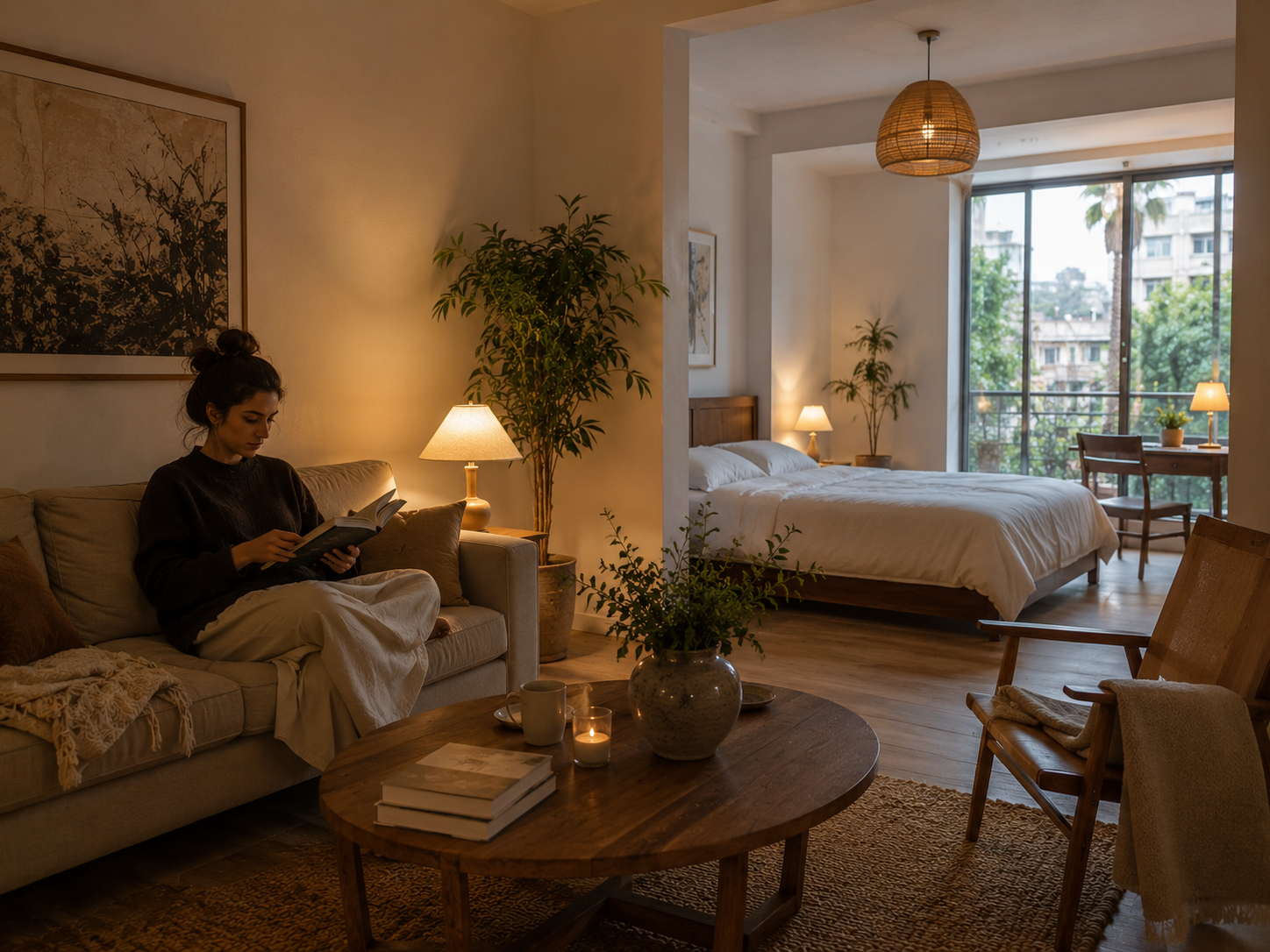 Cómo lograr una decoración acogedora con luz cálida