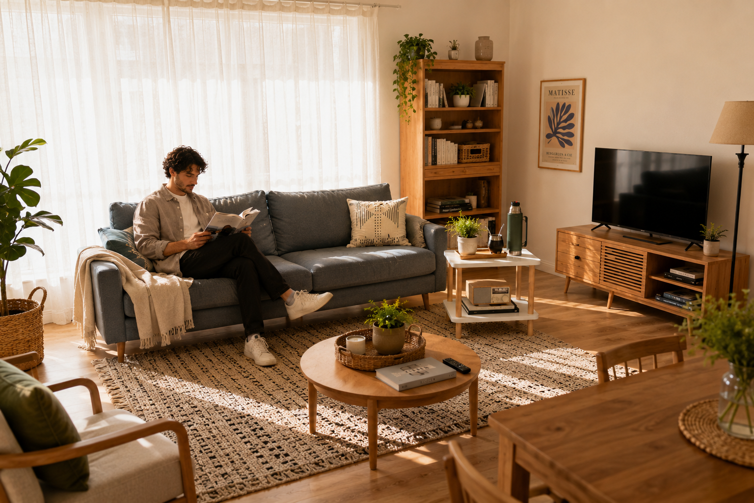 Ideas de decoración living para un espacio más acogedor
