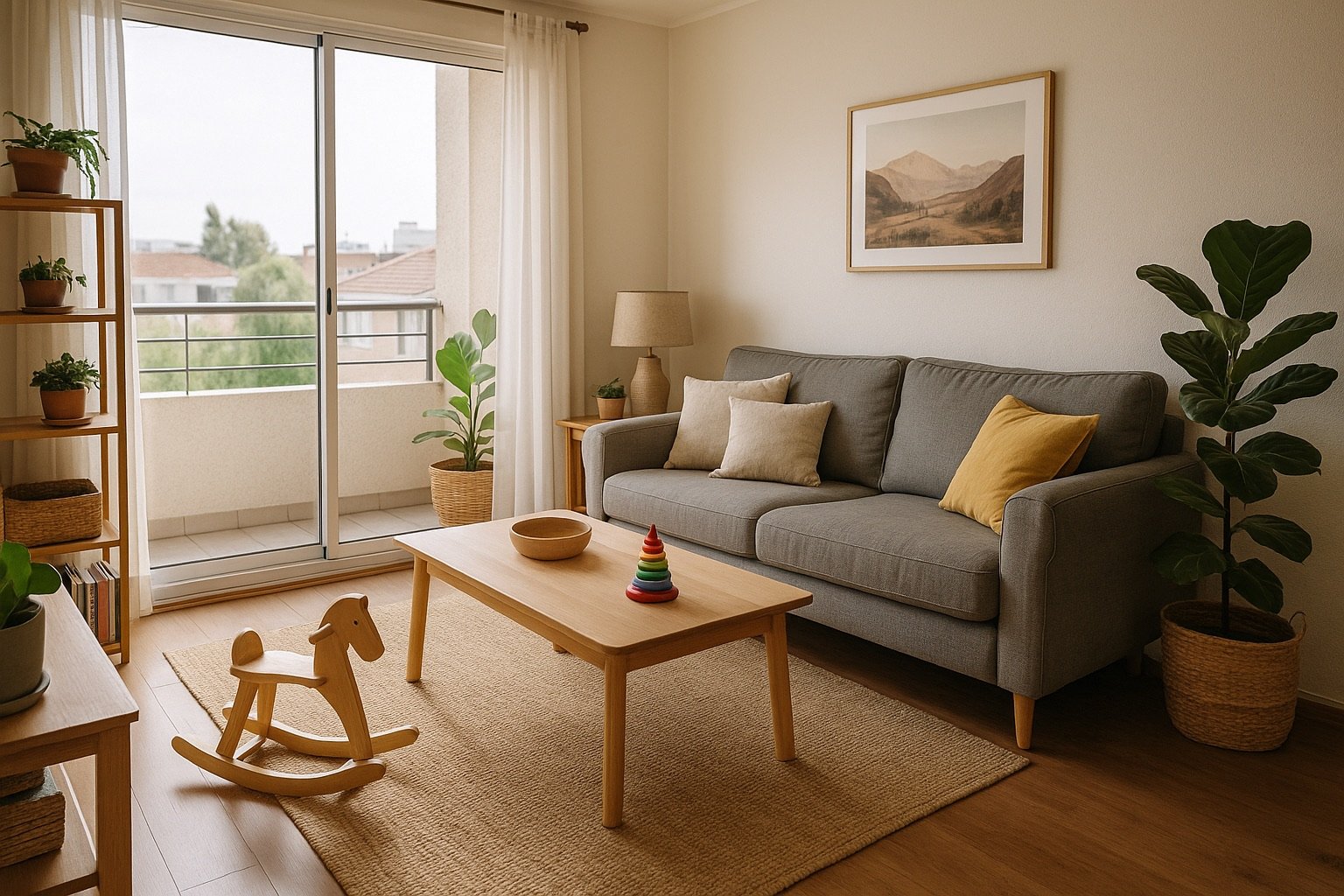Ideas de living funcional para familias en departamento: guía práctica para hogares en Chile - imagen principal para Vida Buenas