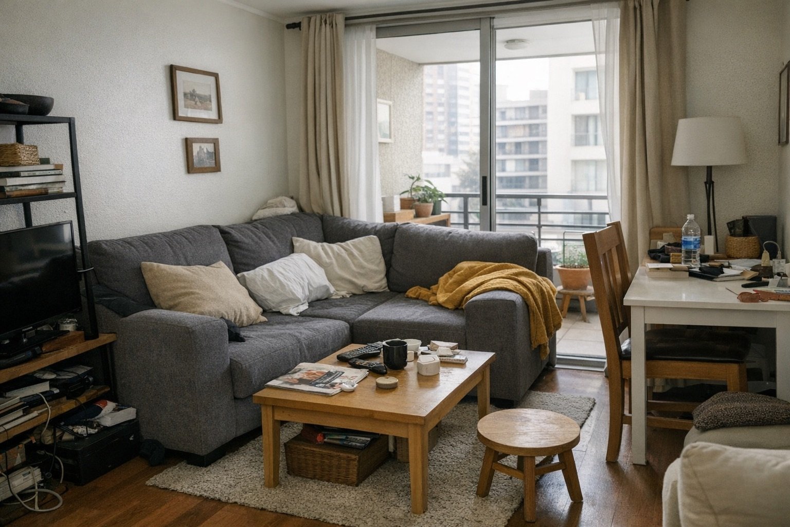 Errores comunes que conviene evitar antes de comprar o decorar - ejemplo visual para sofás funcionales para living pequeño en viviendas urbanas