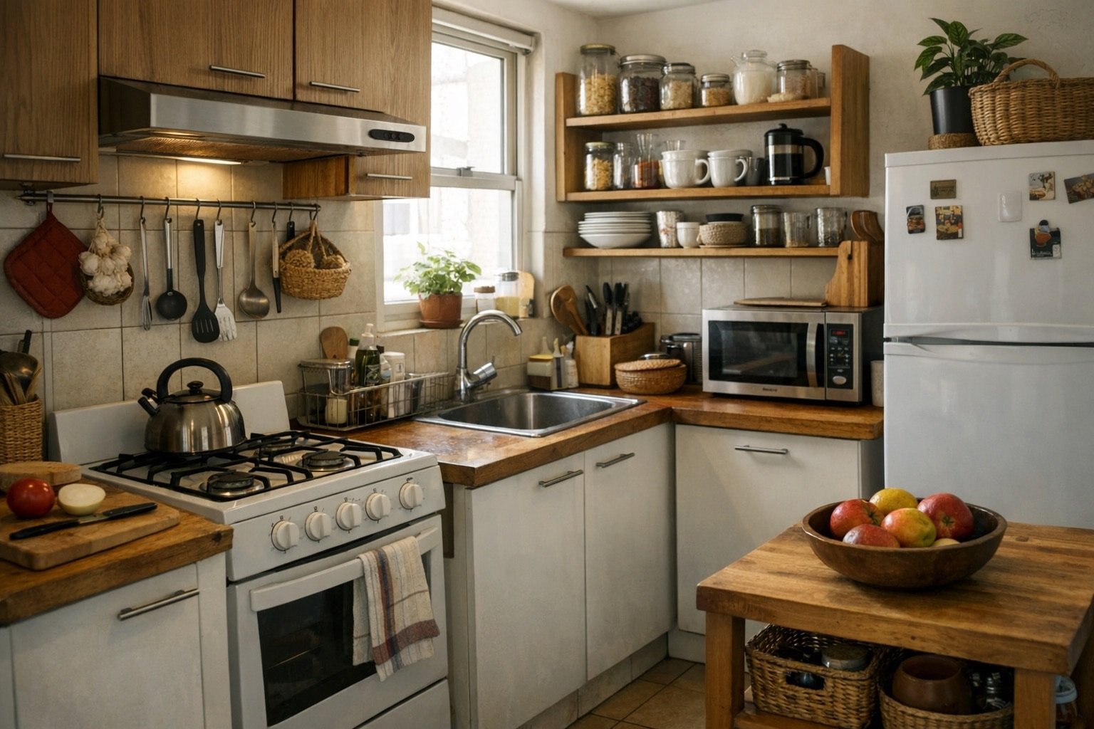 Qué busca realmente una persona cuando consulta 'cómo organizar una cocina pequeña' - ejemplo visual para cómo organizar una cocina pequeña