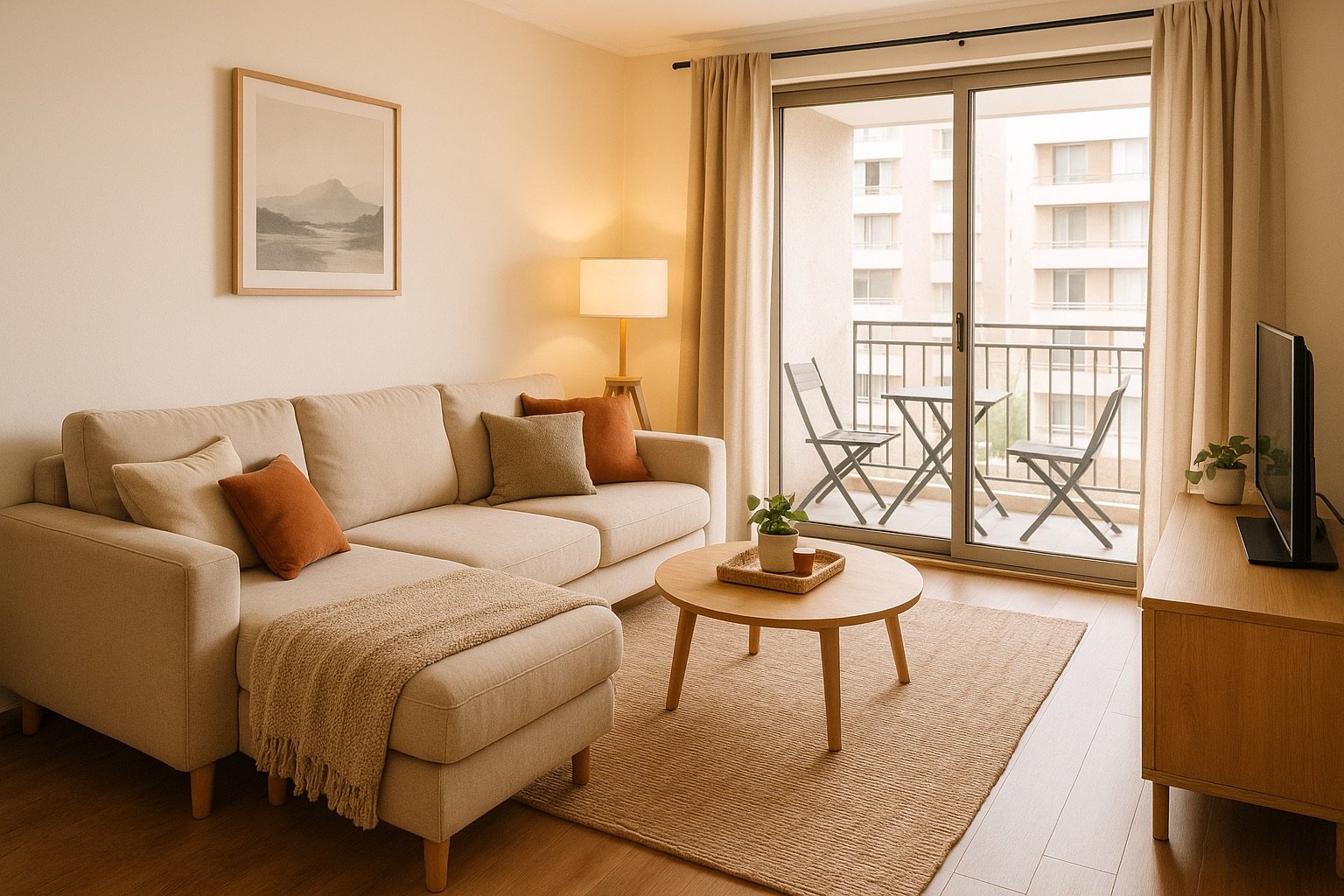 Errores comunes que conviene evitar antes de comprar o decorar - ejemplo visual para ideas de living funcional para familias en departamento