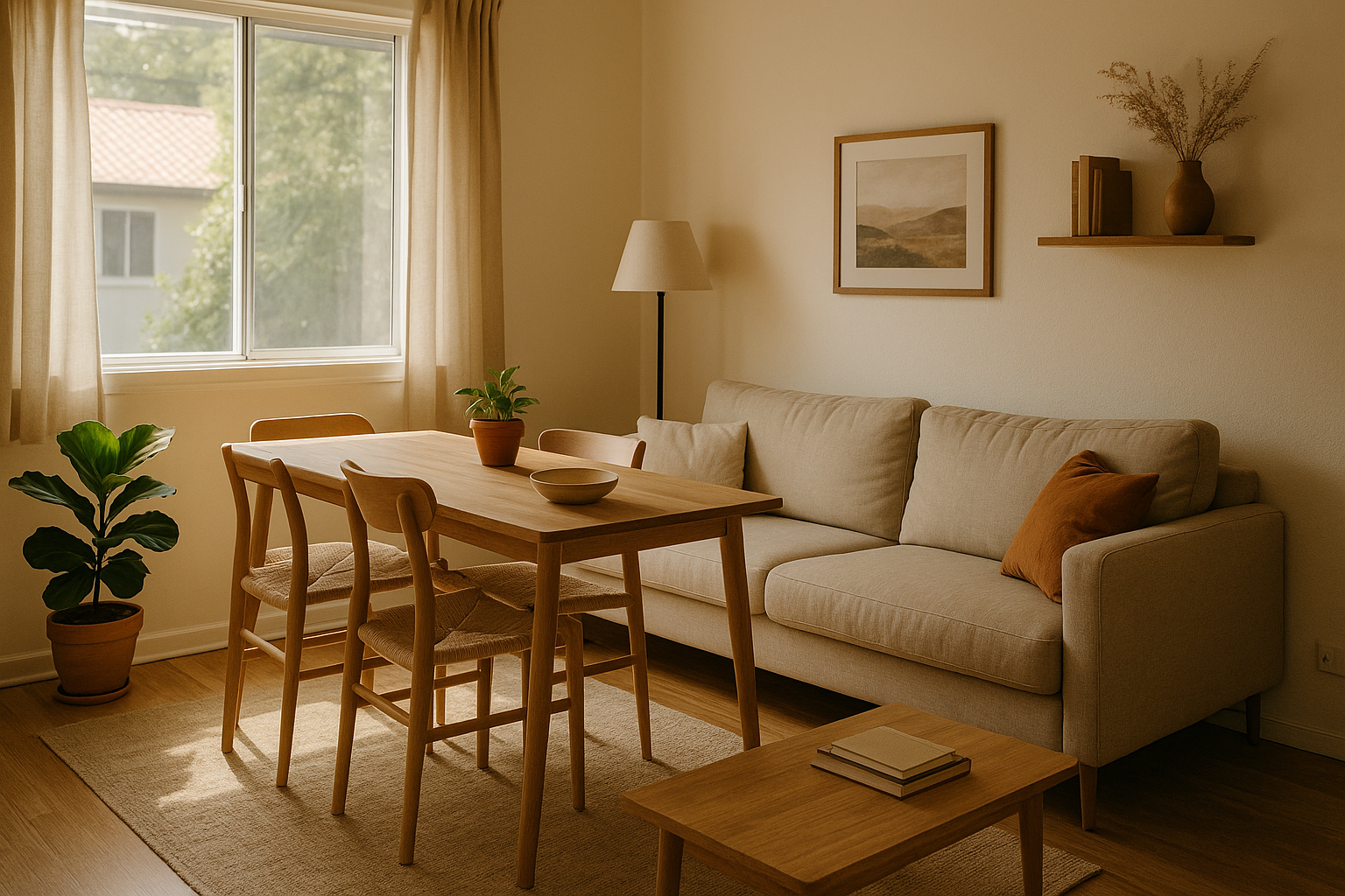 Cuándo conviene elegir una alternativa más funcional - ejemplo visual para cómo decorar un living pequeño en chile