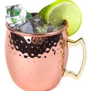 Taza estilo Moscow Mule de cobre